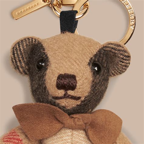 burberry thomas checked teddy bear|thomas bear charm burberry.